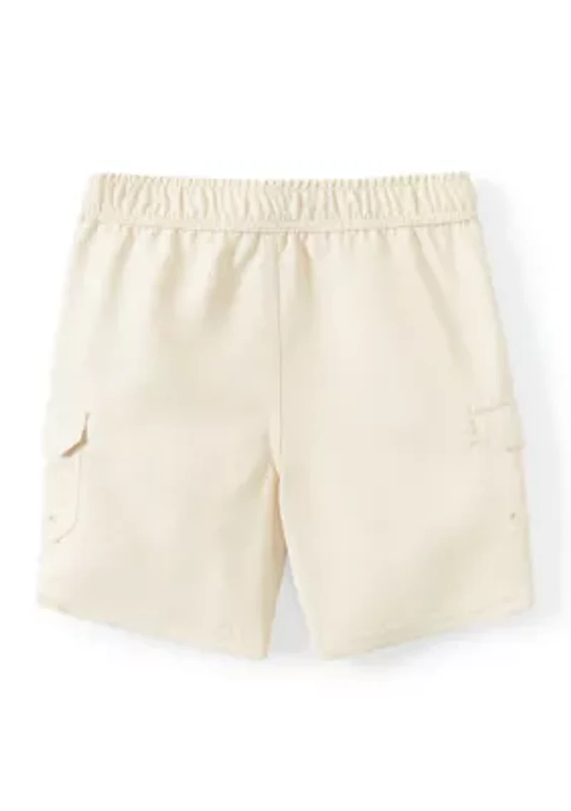 Boys 4-7 Woven Pull On Cargo Shorts