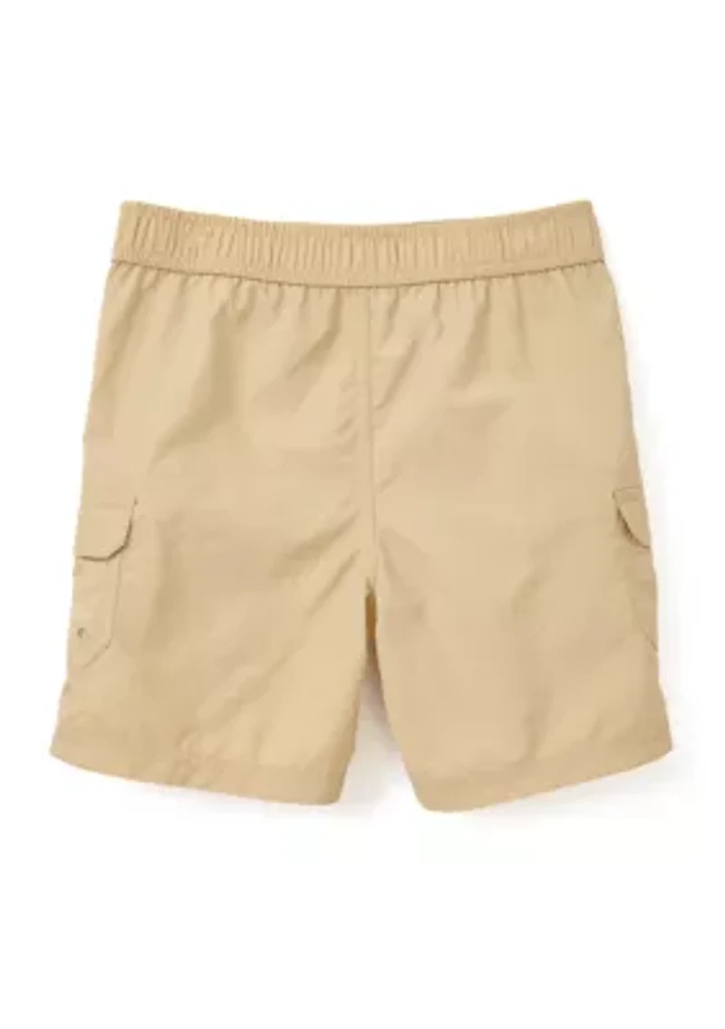 Boys 4-7 Woven Pull On Cargo Shorts
