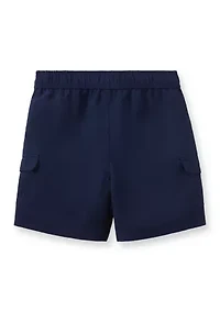 Boys 4-7 Woven Pull On Cargo Shorts
