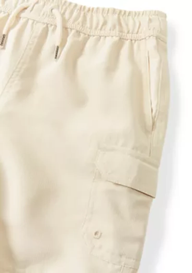 Boys 4-7 Woven Pull On Cargo Shorts