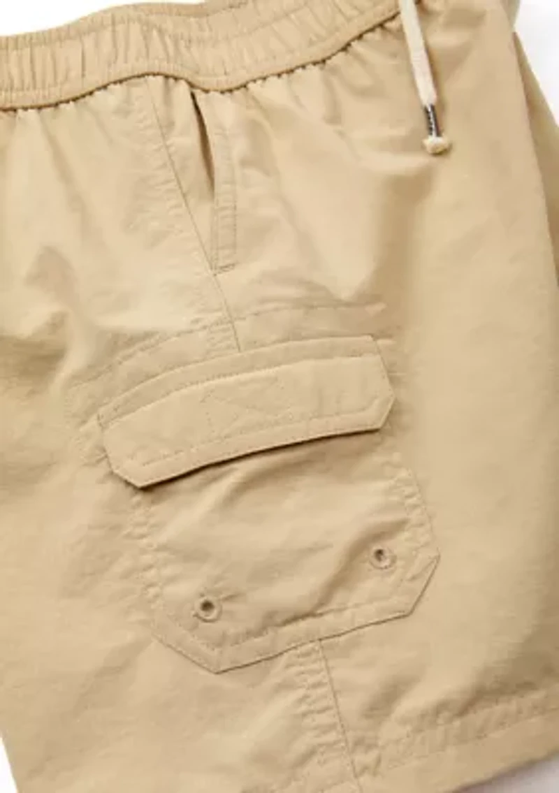 Boys 4-7 Woven Pull On Cargo Shorts