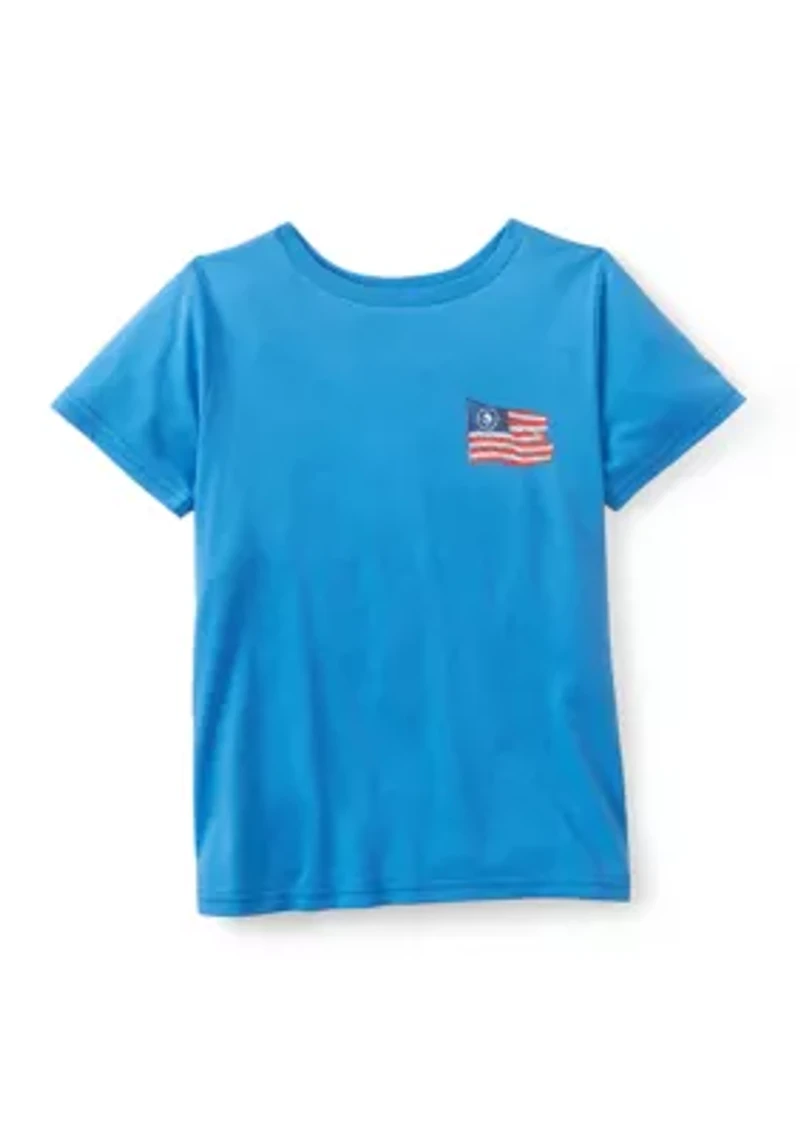 Boys 4-7 Short Sleeve Front Graphic Tee