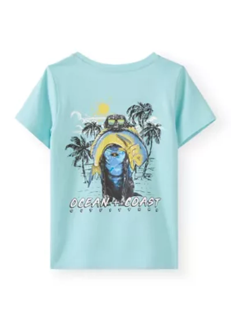 Boys 4-7 Short Sleeve Front Graphic Tee