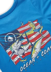 Boys 4-7 Short Sleeve Front Graphic Tee