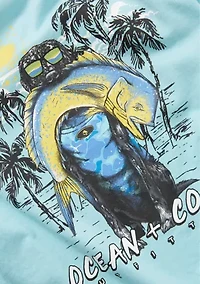 Boys 4-7 Short Sleeve Front Graphic Tee