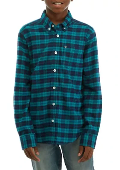 Boys 8-20 Yarn Dyed Flannel Shirt