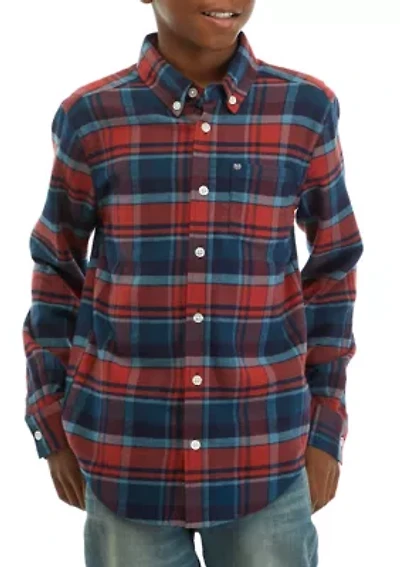 Boys 8-20 Yarn Dyed Flannel Shirt