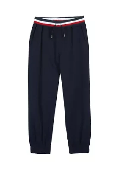 Boys 8-20 Feeder Stripe Waistband Twill Jogger Pants