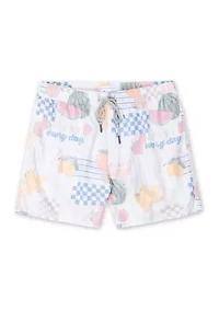 Boys 8-20 Fruit Volley Swim Shorts