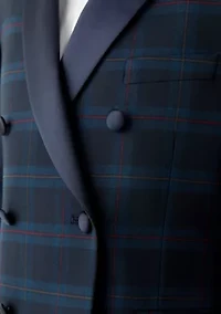 Boys 8-20 Plaid Holiday Blazer