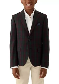Boys 8-20 Tartan Jacket