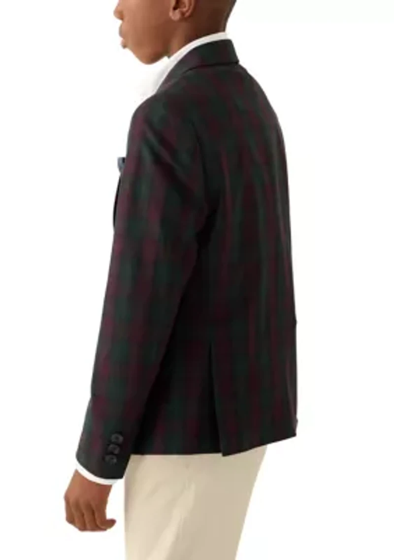 Boys 8-20 Tartan Jacket