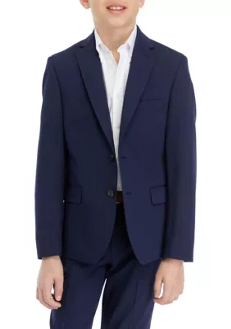 Boys 8-20 Solid Suit Separate Jacket