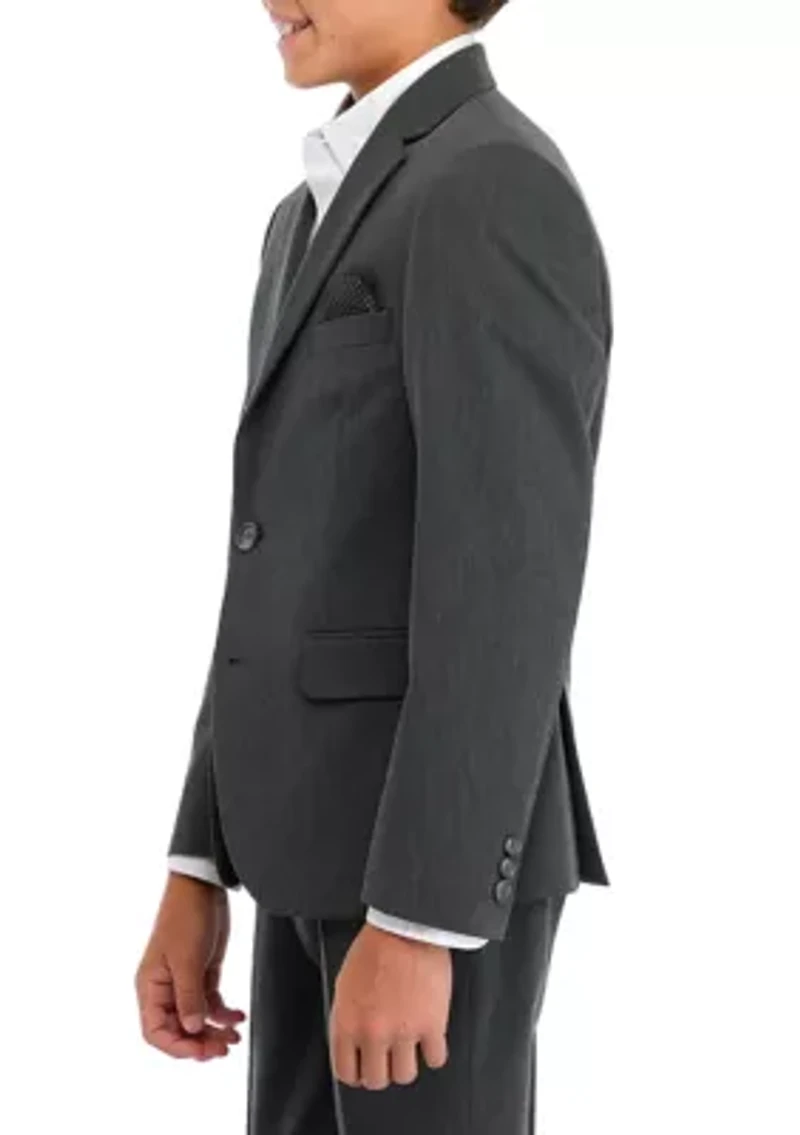 Boys 8-20 Solid Suit Separate Jacket
