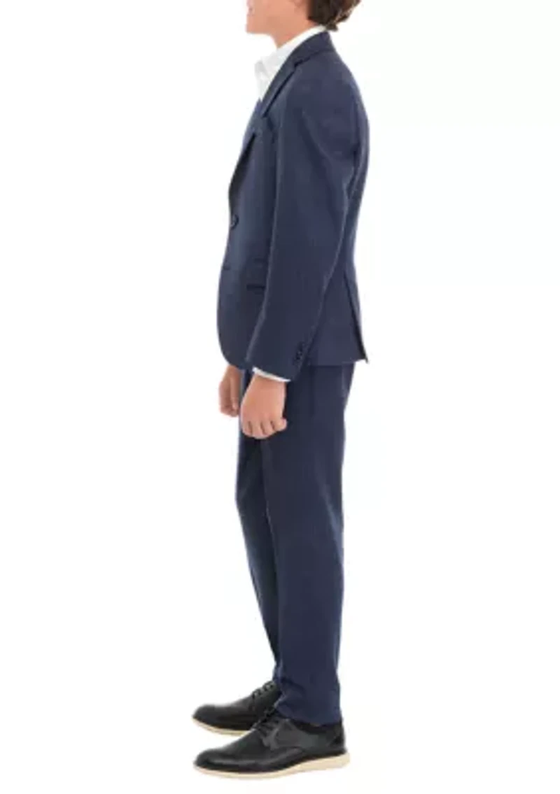 Boys 8-20 Herringbone Suit Set