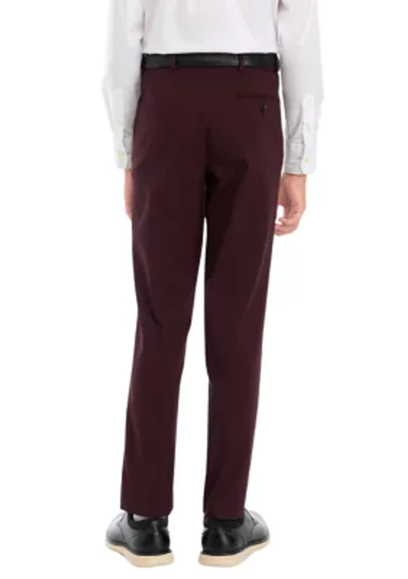 Boys 8-20 Solid Trousers