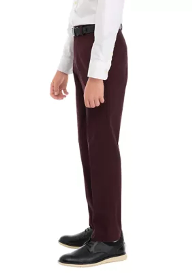 Boys 8-20 Solid Trousers