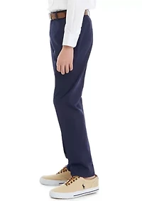 Boys 8-20 Solid Suit Separate Pants