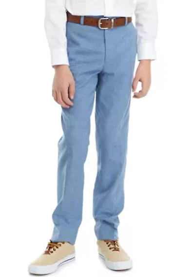 Boys 8-20 Solid Suit Separate Pants