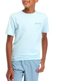 Boys 8-20 Crayon Wave Short Sleeve Graphic T-Shirt