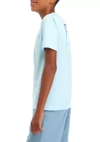 Boys 8-20 Crayon Wave Short Sleeve Graphic T-Shirt