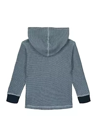 Boys 8-20 Hooded Thermal T-Shirt