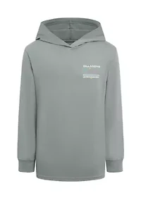 Boys 8-20 Coastal Range Long Sleeve Hooded Graphic T-Shirt