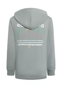 Boys 8-20 Coastal Range Long Sleeve Hooded Graphic T-Shirt