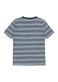 Boys 8-20 Carlton Stripe Crew Neck T-Shirt