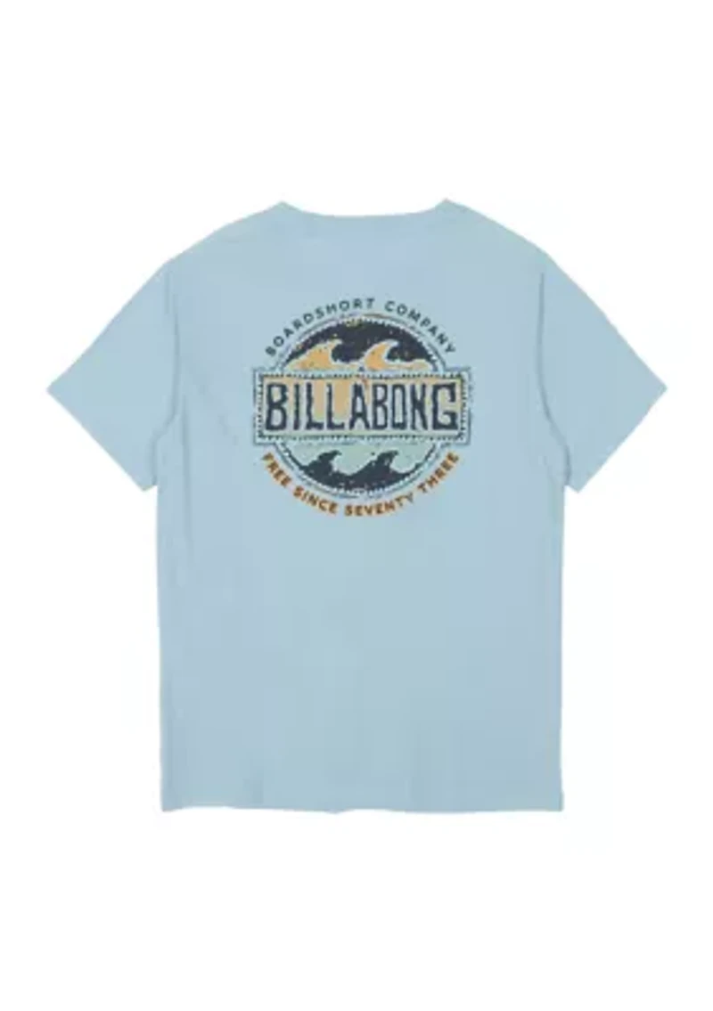 Boys 8-20 Circle Vibe Short Sleeve Graphic T-Shirt