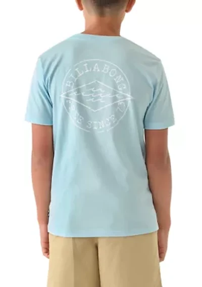 Boys 8-20 Big Dave Wave Short Sleeve Graphic T-Shirt