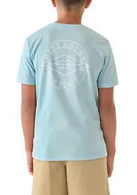 Boys 8-20 Big Dave Wave Short Sleeve Graphic T-Shirt