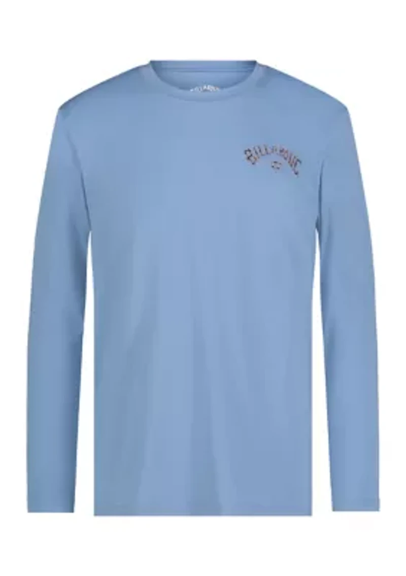 Boys 8-20 Throwback Long Sleeve Surf Shirt