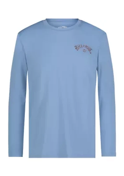 Boys 8-20 Throwback Long Sleeve Surf Shirt