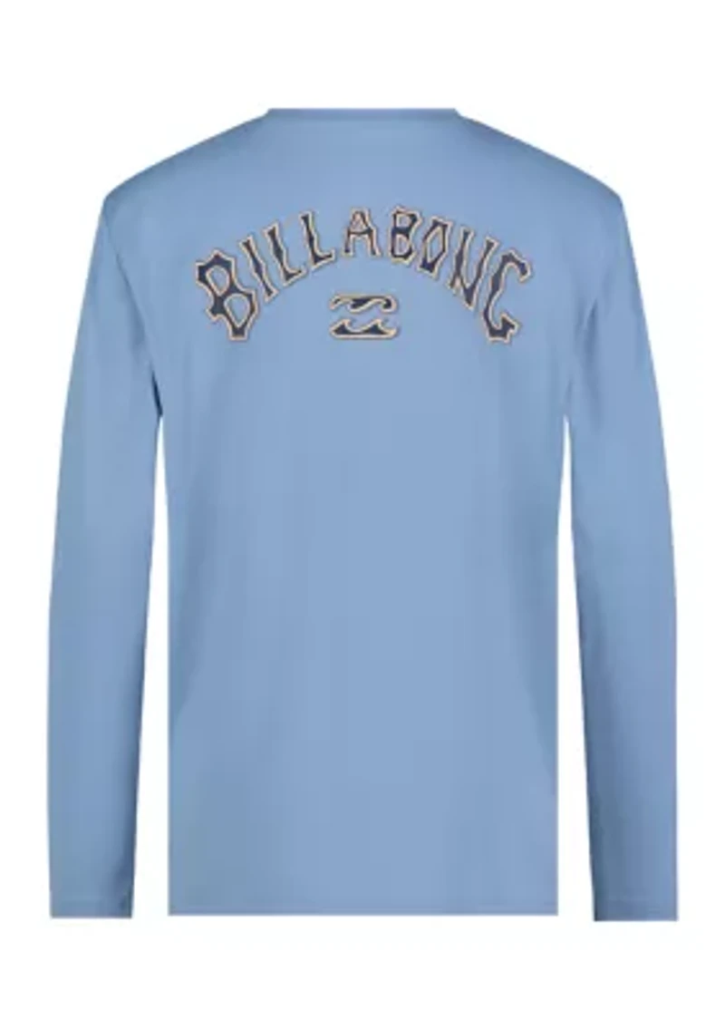 Boys 8-20 Throwback Long Sleeve Surf Shirt