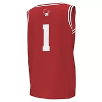 NCAA Under Armour #1 Wisconsin Badgers Replica Basketball Jersey