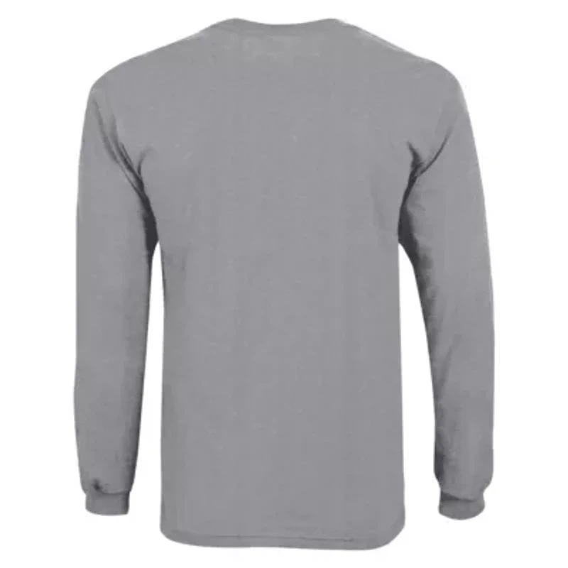 NCAA Ole Miss Rebels Stacked Logo Long Sleeve Basketball T-Shirt