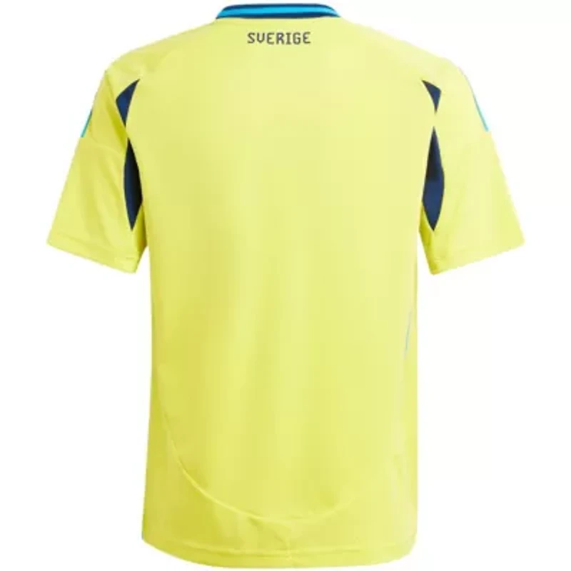 Soccer National Teams Sweden Team 2024 Home Replica Jersey