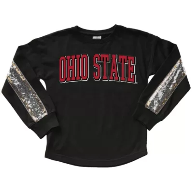 NCAA Girls Ohio State Buckeyes Guess Who's Back Long Sleeve T-Shirt