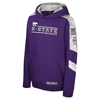 NCAA Kansas State Wildcats OHT Military Appreciation Cyclone Digital Pullover Hoodie