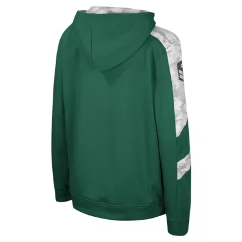 NCAA Michigan State Spartans OHT Military Appreciation Cyclone Digital Pullover Hoodie