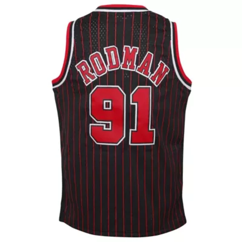 NBA Dennis Rodman Chicago Bulls 1995/96 Hardwood Classics Swingman Jersey