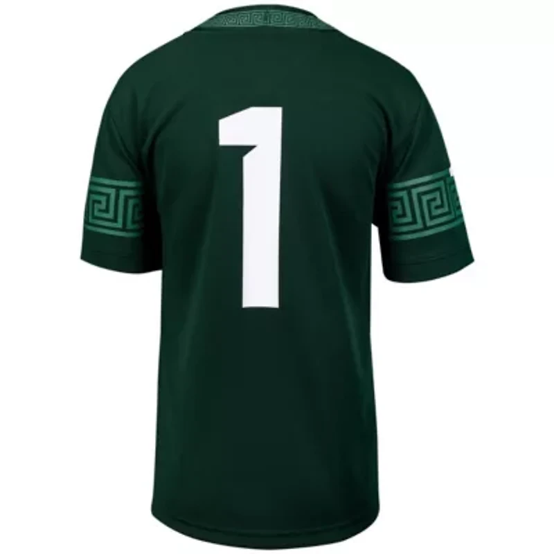 NCAA Nike # Michigan State Spartans Football Game Jersey
