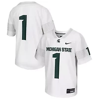 NCAA Nike # Michigan State Spartans Football Game Jersey