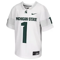 NCAA Nike # Michigan State Spartans Football Game Jersey
