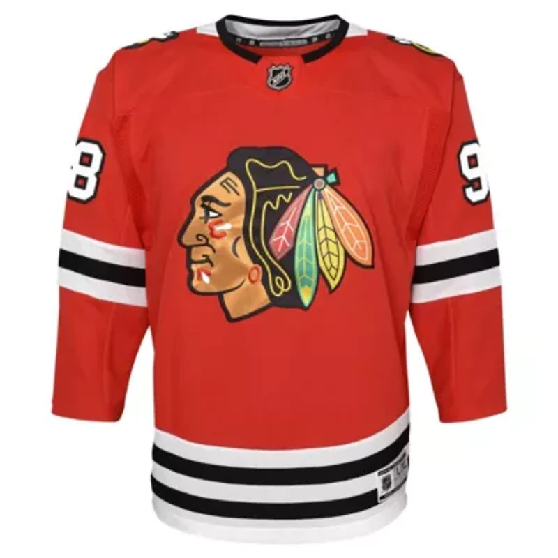 NHL Connor Bedard Chicago Blackhawks Home Premier Player Jersey