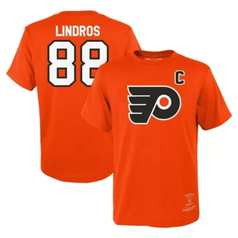 NHL Eric Lindros Philadelphia Flyers Name & Number T-Shirt