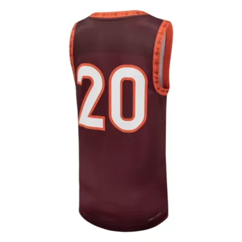 NCAA Nike #20 Virginia Tech Hokies Team Replica Basketball Jersey