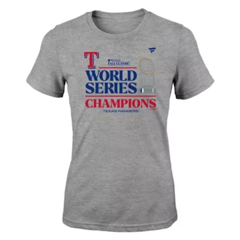 MLB Girls Texas Rangers 2023 World Series s Locker Room T-Shirt