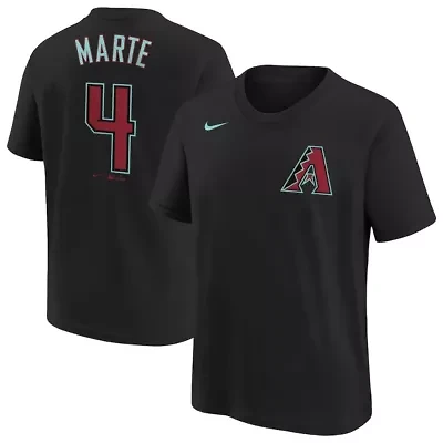 MLB Nike Ketel Marte Arizona Diamondbacks 2024 Fuse Name & Number T-Shirt